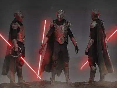 Marrok Low-poly 3D model