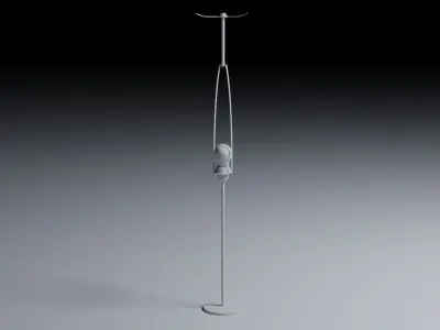Paper Lamp 3D model purchase