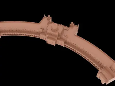 Sharjah Municipality Building 3D model