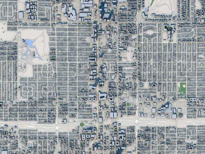 Phoenix City Arizona United States 3D model