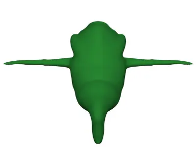 Ghost Low-poly 3D model