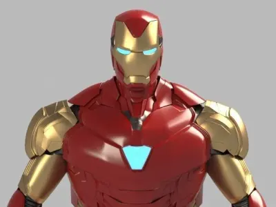 Iron Man Suit 3D model