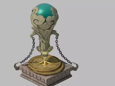 Money - Crystal Hammer 01 3D model
