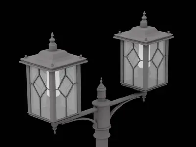 Street Lamp Furniture 3D model