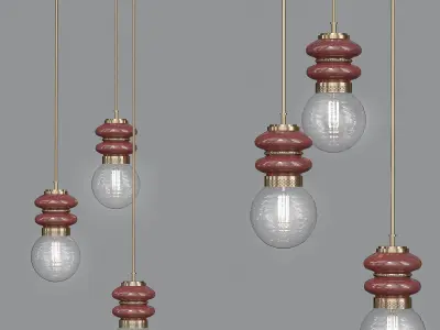 Pendant Collection lights 3D model