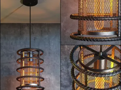 Lussole Loft LSP-9645 lamp 3D model