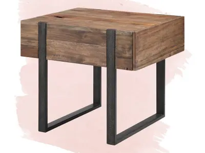 Langdon Sled End Table 3D model