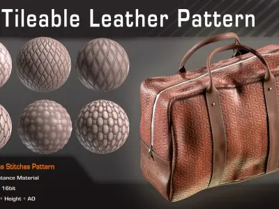 Tileable Laether Pattern Texture