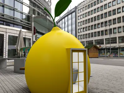 LiMON STAND Low-poly 3D model