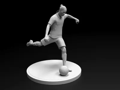Eder footballer stl file ready for 3d printing 3D print model