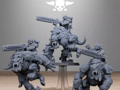 Tarion Beasts 3D print model