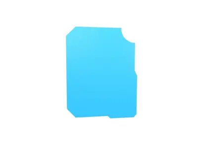 UHD High tech Graphical Interface v12 003 Low-poly 3D model