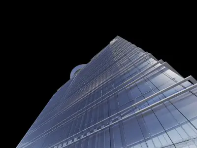 Chapultepec Uno R509 Skyscraper  3D model