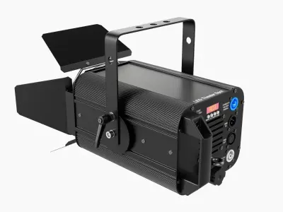 Theatre LED spotlight 3D model