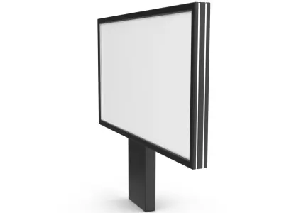 Billboard 18 3D model