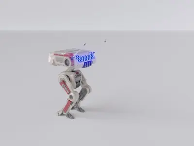 BD-1 Droid 3D asset - Rigged-Jedi Fallen Order 3D model