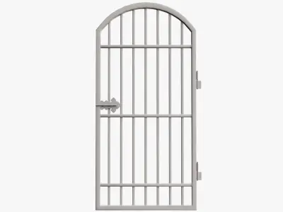 Medieval Door  Low-poly 3D model