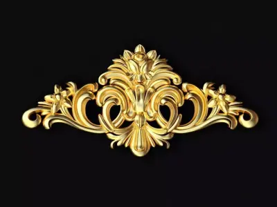 dekor ornament 3D model 173