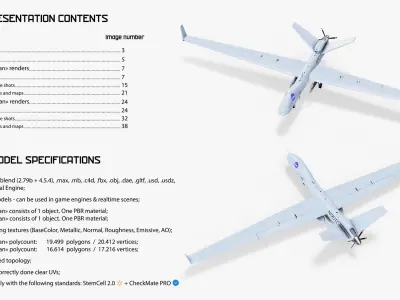  MQ-9B SkyGuardian - SeaGuardian UAV Package 