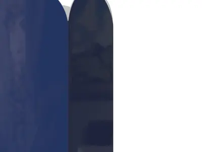 Arcs Shade Without Cord Set 3D model