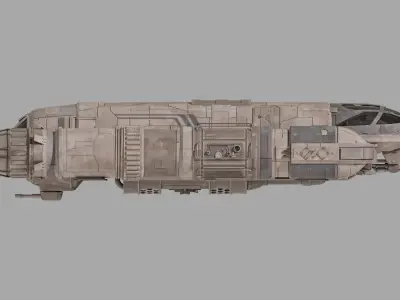 VCX-70 Convergent-class Light Freighter - Star Wars Kimverse 3D model
