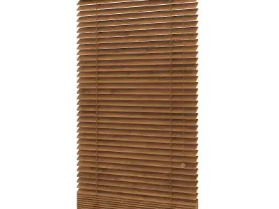 Wooden Shutters 3 3D model