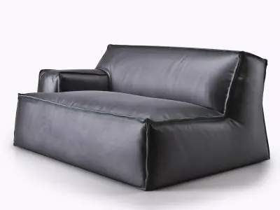 Damasco Module with Armrest 3D model