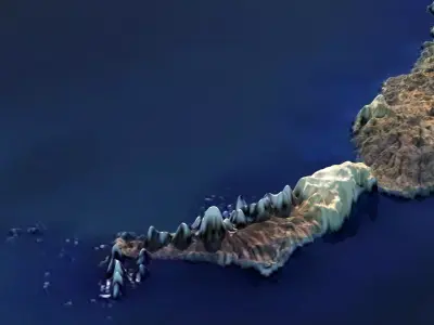 Fuerteventura Island 3D model