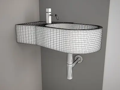 Kerasan  Take Five  Art  3041 3D model