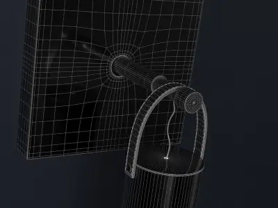 federico peri wall lamp 3D model