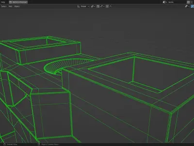 Out door Stove grill 3D model