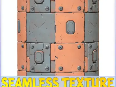 SciFi Seamless Texture Texture 37