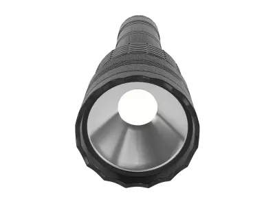 Tactical Flashlight 001 Low-poly 3D model