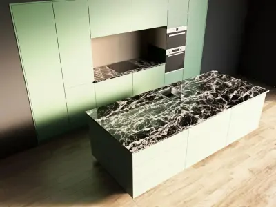 54-Kitchen6 matte 5 3D model