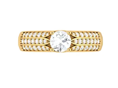 Women Ring  Render 3dm STL OBJ FBX Details 3D print model 249