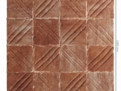 Ceramic floor tiles  3D model