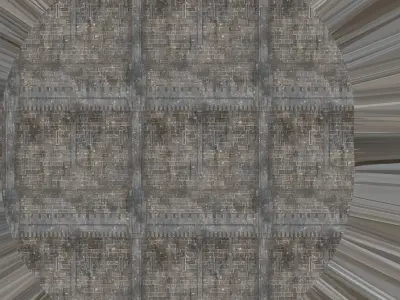 Underground Massive City Lizard Race kit bash 3D model