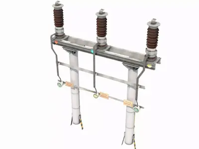 Lightning Arrester 3D model