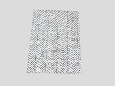 Carpet Low-poly 3D model