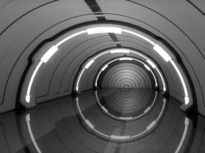 Sci Fi Corridor  3D model