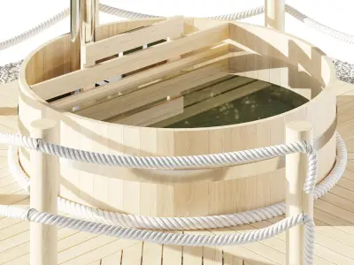 Furaco Bath Font 3D model