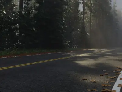 Pine Road Diner 3d Scene 3D model