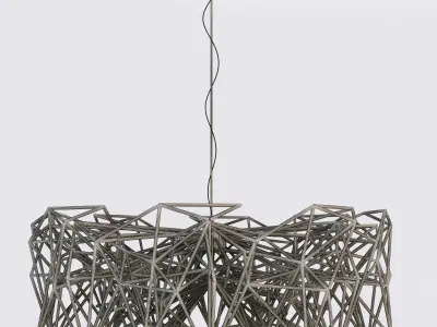 terzani Etoile Suspension chandelier 3D model