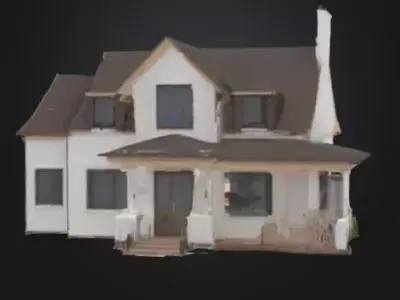 Beautiful house 3D model