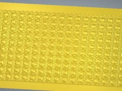 3d wall panel for cladding 3D print model
