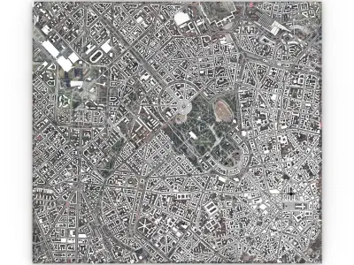 Milan Italy 3D model