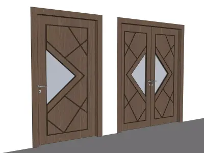 Modern Doors 3D model