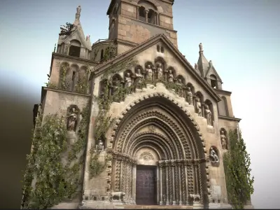 The Jaki chapel - Jaki kapolna 3D model