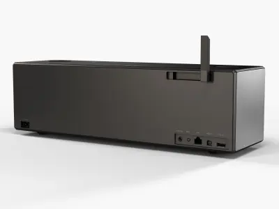 Sony SRS-X99 portable bluetooth speaker Low-poly 3D model