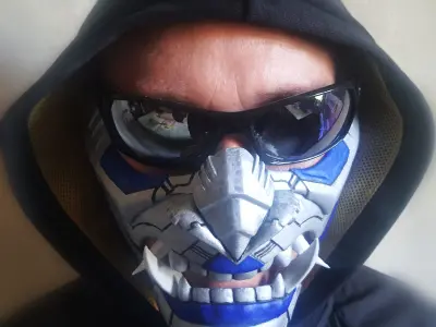 Cyber Punk Mask 3D print model
